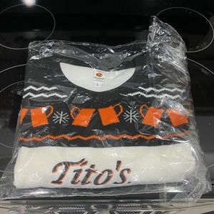 Tito’s Men’s Large Limited Edition Sweater